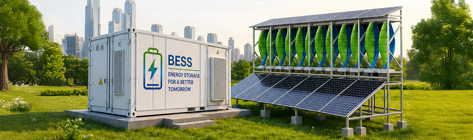 Battery Energy Storage System (BESS): How NECON Enables Reliable Renewable Power