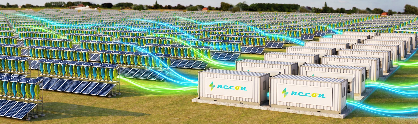 How Do Batteries Store Extra Solar and Wind Power?